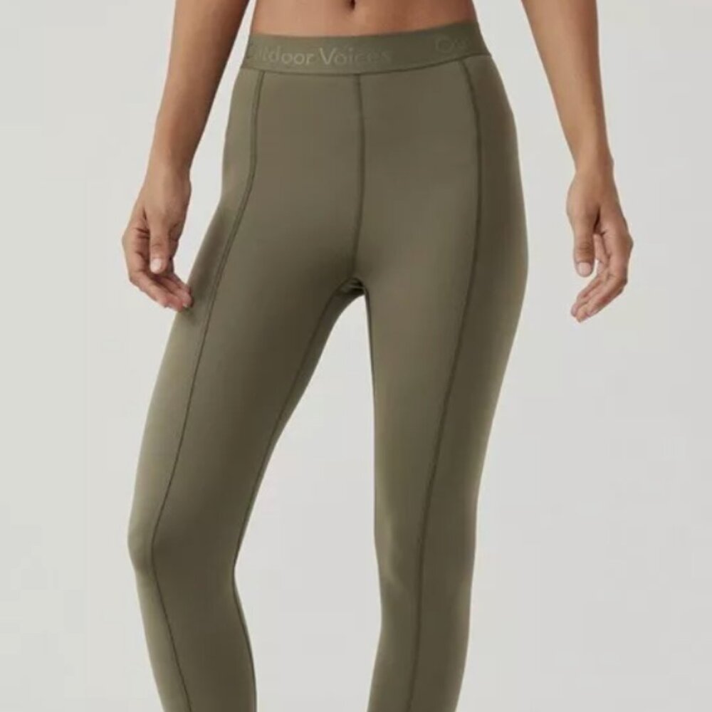OUTDOOR VOICES SUPERFORM BLOOM 7/8 LEGGING - NWT - SIZE L